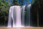 Katieng Waterfall, 7km north west of Ban Lung, Ratanakiri Province.